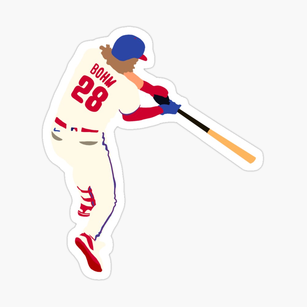 Philadelphia Phillies: Alec Bohm 2023 - Officially Licensed MLB Removable  Adhesive Decal