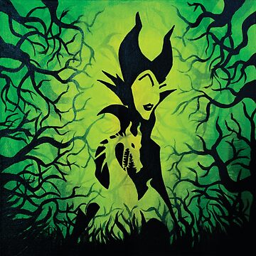 Hot Maleficent Painting