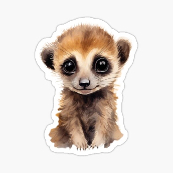 Item preview, Meerkat Lover - Cute Meerkat  designed and sold by baby-animal-art.