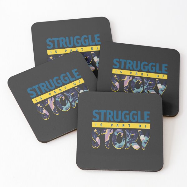 Item preview, Struggle Is Part of Story - Motivational quote designed and sold by MostaDesigns.