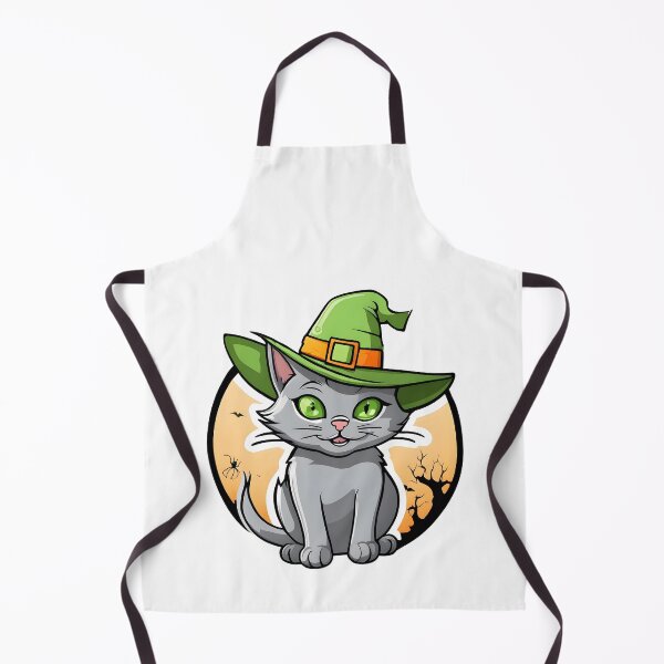 Item preview, Helloween Cat Green Hat designed and sold by KeepDream.