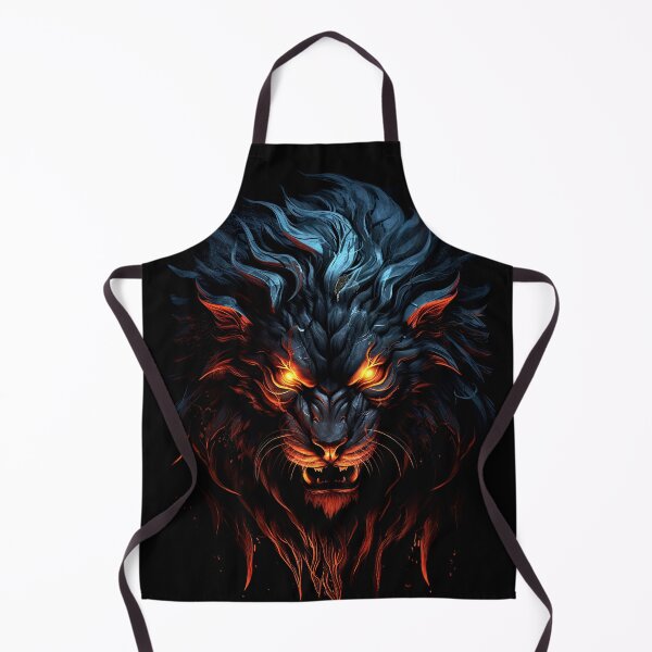 Item preview, Lion looks angry with deep red eyes 3 designed and sold by eyestetix.