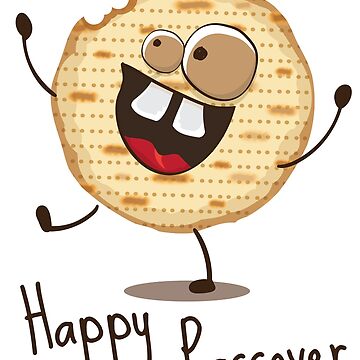 Artwork thumbnail, Happy Passover Funny Matza Matzo Man Kids Cute Tee Shirts by Bronby