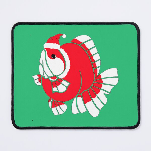 Item preview, Ryukin in Santa's Hat designed and sold by Nosnah.