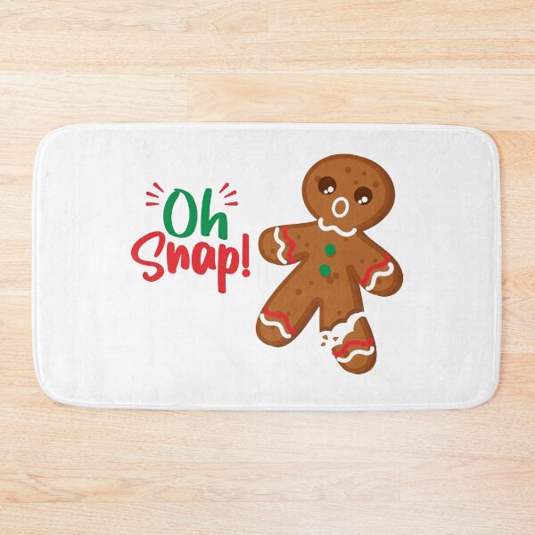 Item preview, Gingerbread Man Oh Snap! Snapped Leg Funny Christmas  designed and sold by messy-nessie.