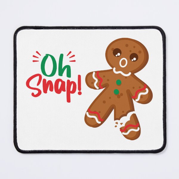 Item preview, Gingerbread Man Oh Snap! Snapped Leg Funny Christmas designed and sold by messy-nessie.
