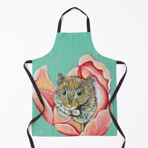Item preview, Mouse in a Tulip Painting designed and sold by Art by Kirsten Sneath.