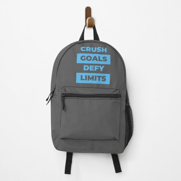 Item preview, Crush Goals and Defy Limits, Motivational Quote designed and sold by Hot Mess Press.