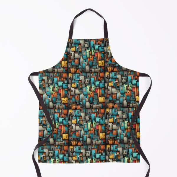 Item preview, abstract rectangles of all colors designed and sold by DanieWoods.