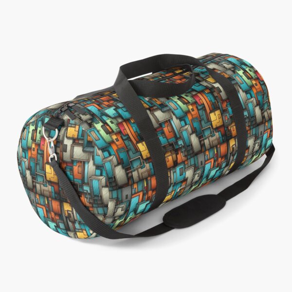 Item preview, abstract rectangles of all colors designed and sold by DanieWoods.