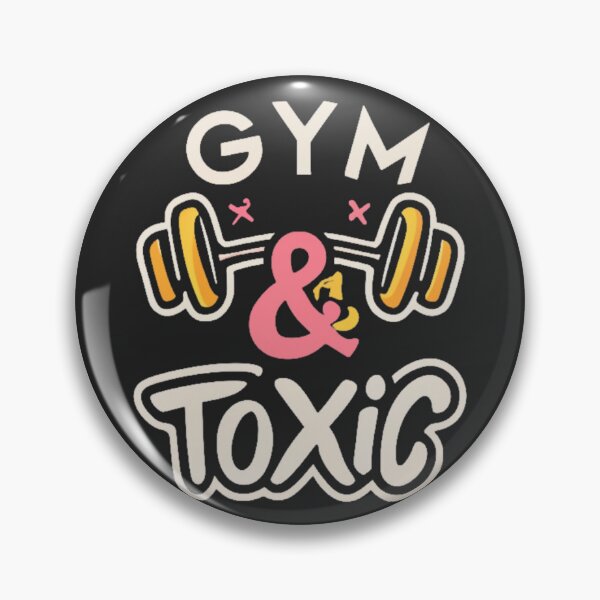 Item preview, Gym & Toxic: The Unapologetic Tee for Intense Workouts designed and sold by Platanus22.