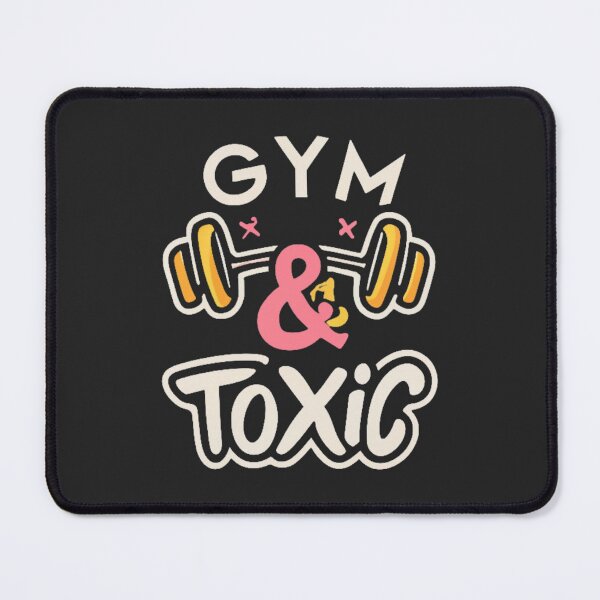 Item preview, Gym & Toxic: The Unapologetic Tee for Intense Workouts designed and sold by Platanus22.