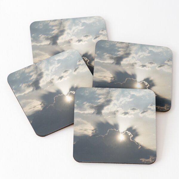 Item preview, Amazing Skyscape - Turbulent Sky Sunburst and the Coolest Cloud Shadows designed and sold by Georgia Mizuleva.
