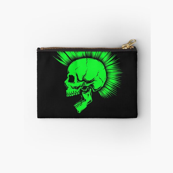 Item preview, Fluo Green Punk Skull with Mohawk  designed and sold by RichardWersing5.