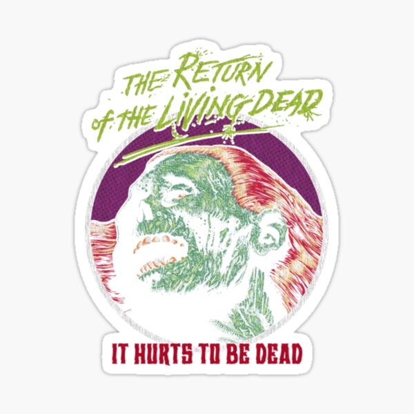 Return Of The Living Dead, Tarman, Zombies Sticker