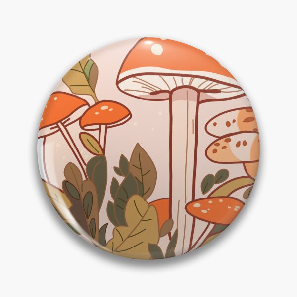 Item preview, Fall Autumn Mushroom Cottagecore Sticker 1 designed and sold by CherryColaRain.