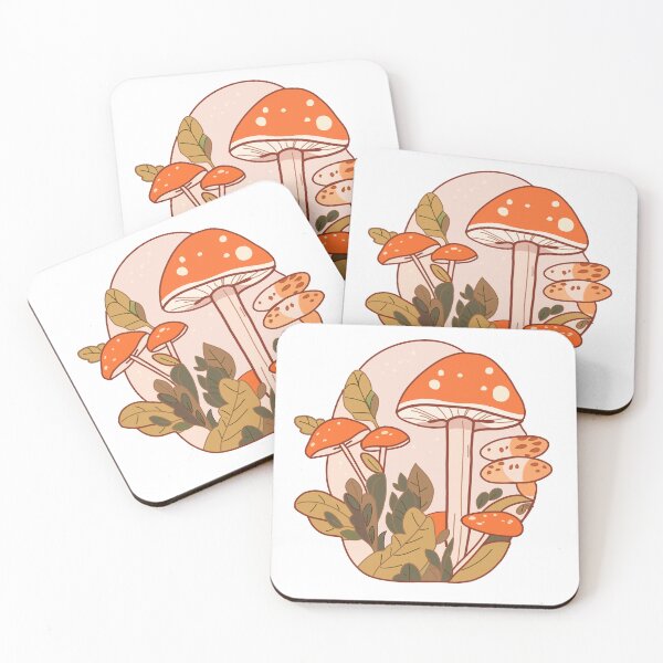Item preview, Fall Autumn Mushroom Cottagecore Sticker 1 designed and sold by CherryColaRain.