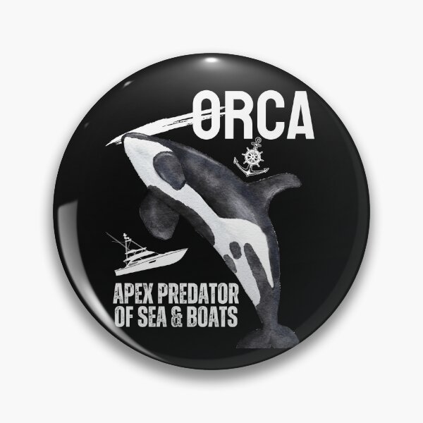 Item preview, Orca Apex Predator of Sea & Boats Design designed and sold by EarthArtDesigns.