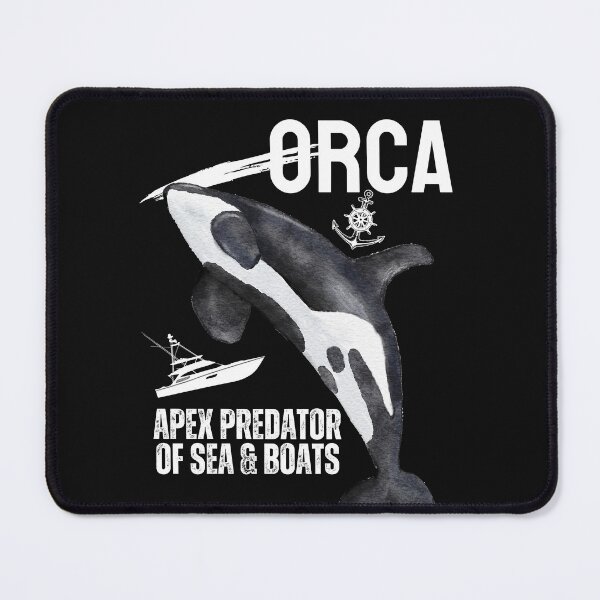 Item preview, Orca Apex Predator of Sea & Boats Design designed and sold by EarthArtDesigns.