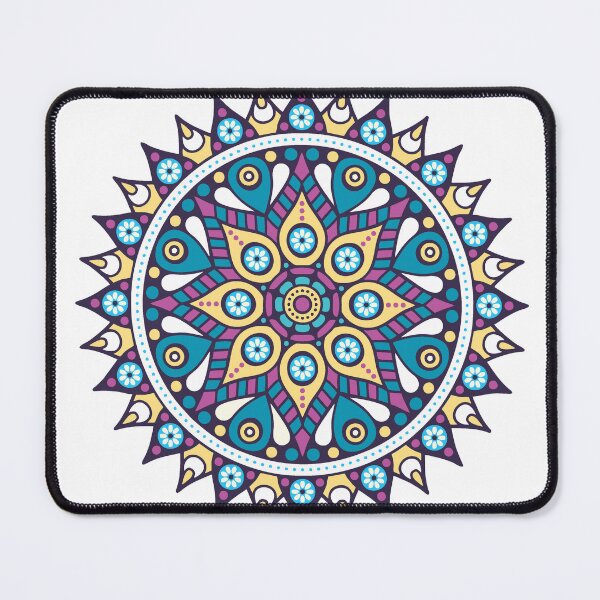 Item preview, colored mandala designed and sold by Cinkiamor.