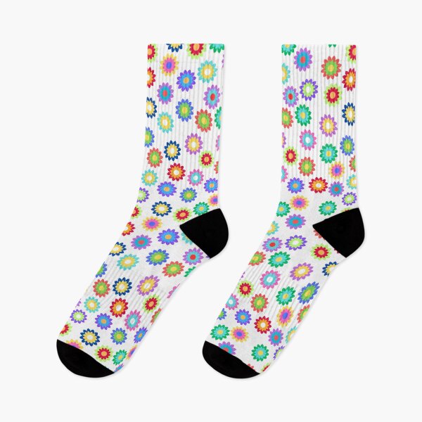 Item preview, multicolored flowers designed and sold by studio468.