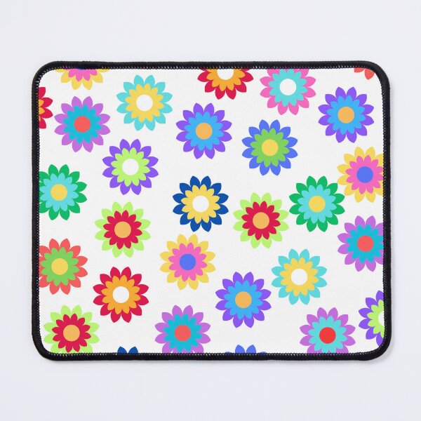 Item preview, multicolored flowers designed and sold by studio468.