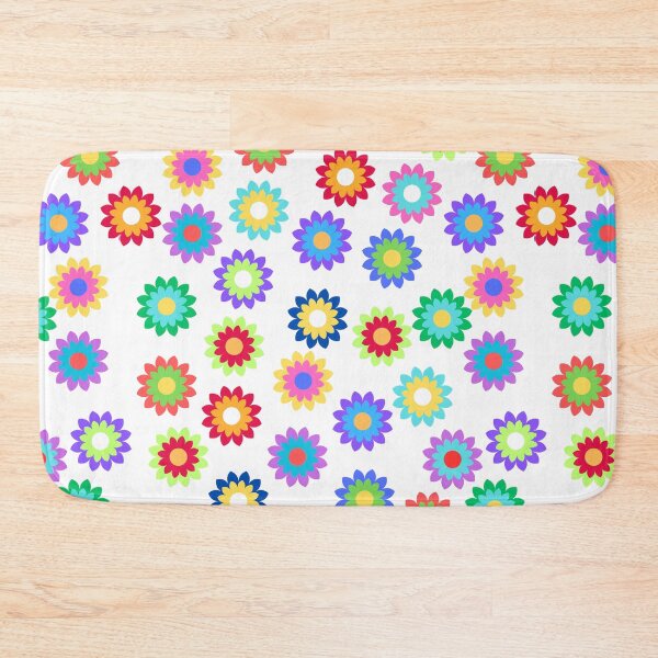 Item preview, multicolored flowers designed and sold by studio468.
