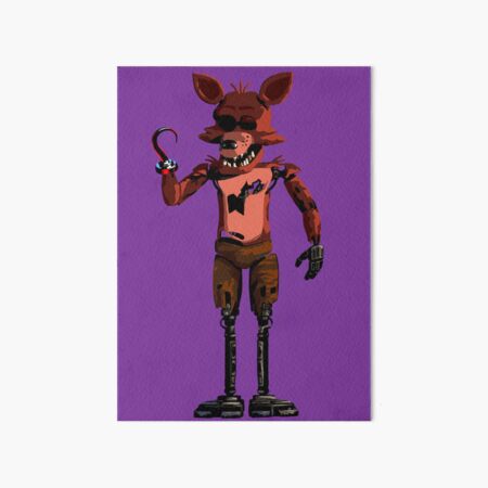 FNAF Foxy the Pirate 5x7in Art Print 