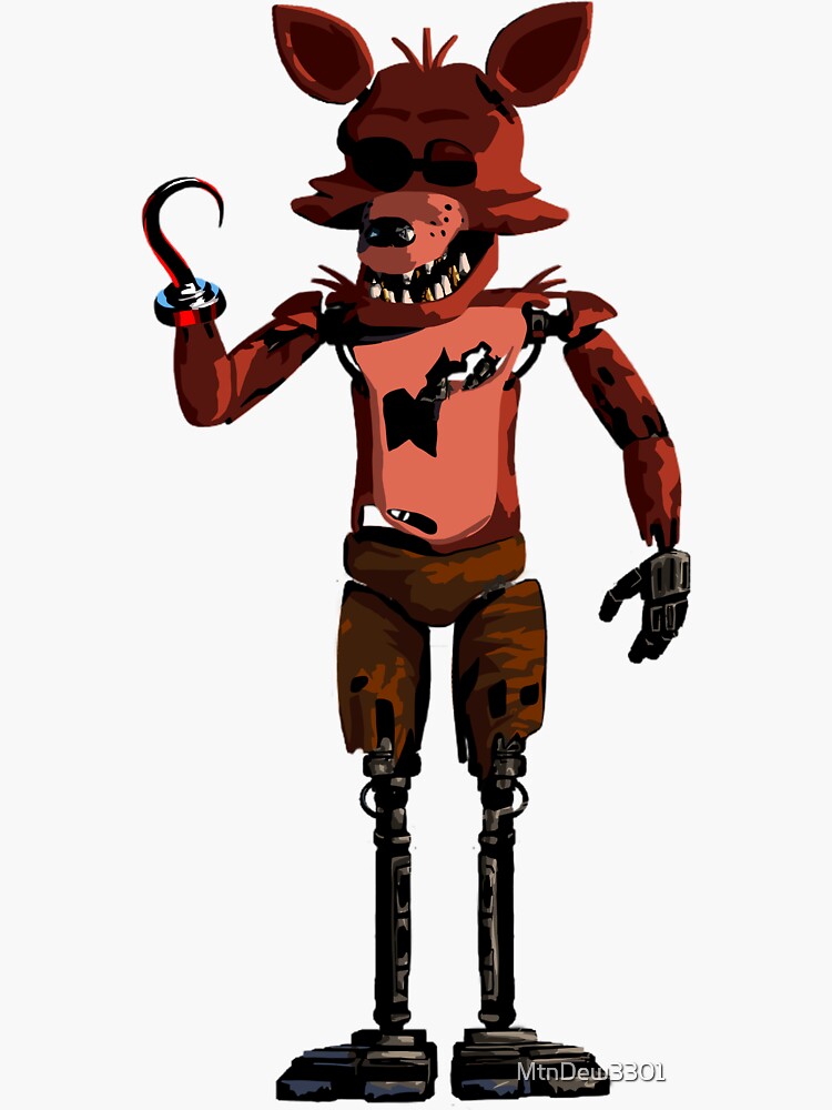 Five Nights at Freddy's Foxy The Pirate Sticker - Sticker Mania