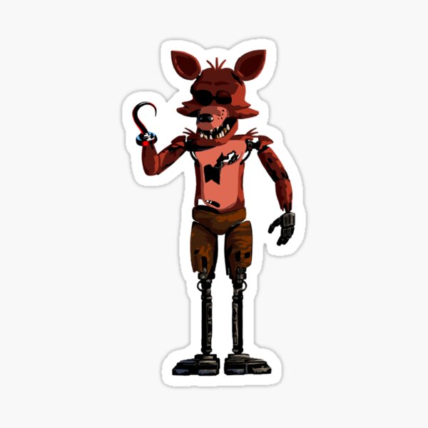 Foxy The Pirate Fox (FNaF Movie) Sticker for Sale by chickoless