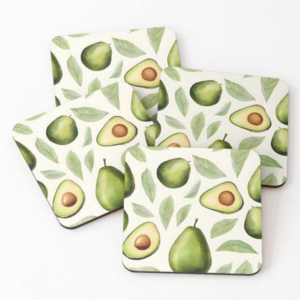 Item preview, Avocado water color minimal style  designed and sold by Sunakokookkook.