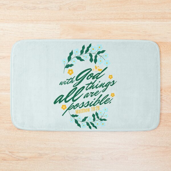 Item preview, With God All Things Are Possible designed and sold by MadeByDoodle.