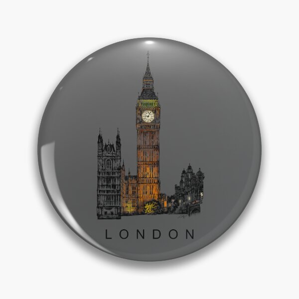 Aperçu de l'œuvre Big Ben, Tour de Londres la nuit, Angleterre. créée et vendue par PocketRoom.