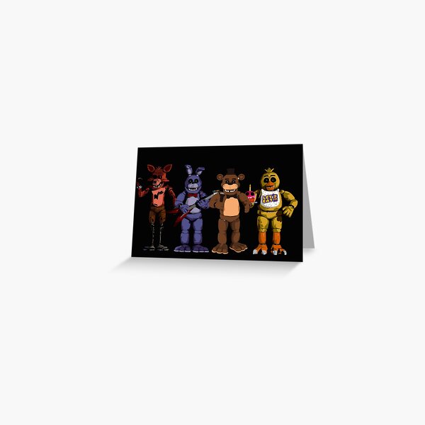 FNAF 4 Nightmare Animatronics Postcard for Sale by ladyfiszi