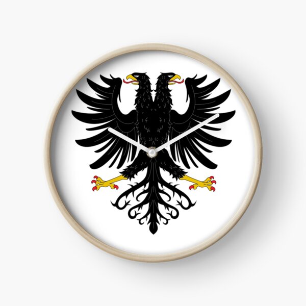 Double-headed eagle, emblem, coat of arms, symbol, sign,  eagle, carnival, holiday, carnival costume, Purim Clock