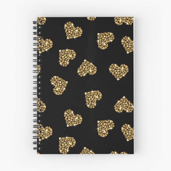 Item preview, Black & Gold Glitter Heart Design designed and sold by SoNifty.