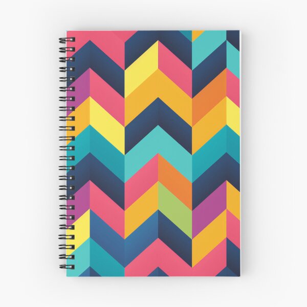 Item preview, colorful random chevron pattern designed and sold by DanieWoods.