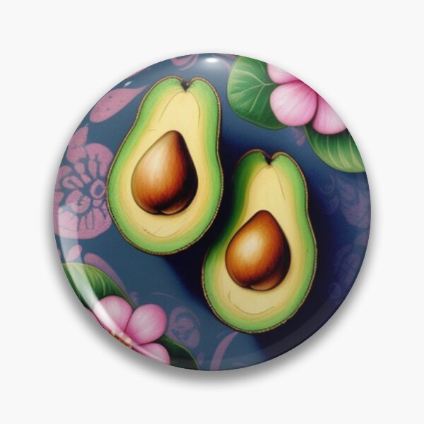 Item preview, Avacado floral design  designed and sold by Roxburylane.