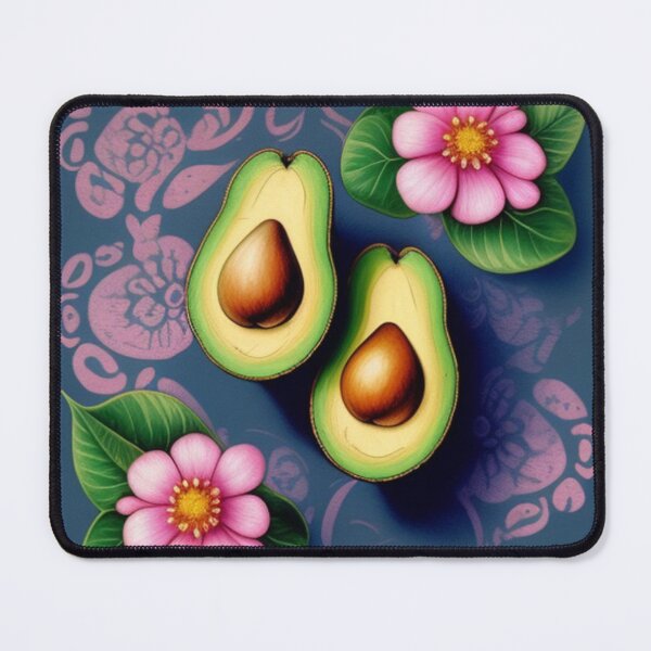 Item preview, Avacado floral design  designed and sold by Roxburylane.