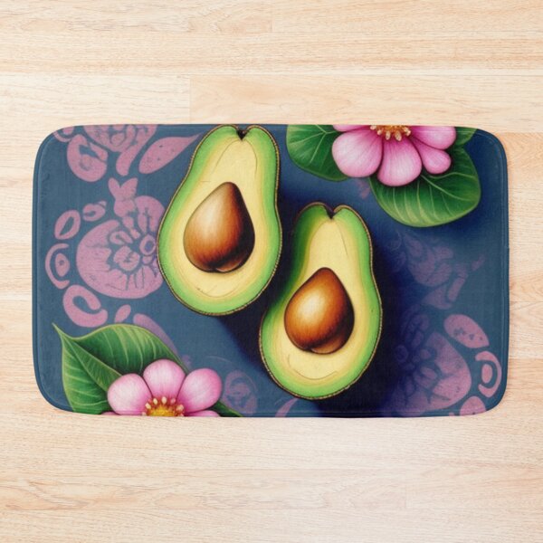 Item preview, Avacado floral design  designed and sold by Roxburylane.