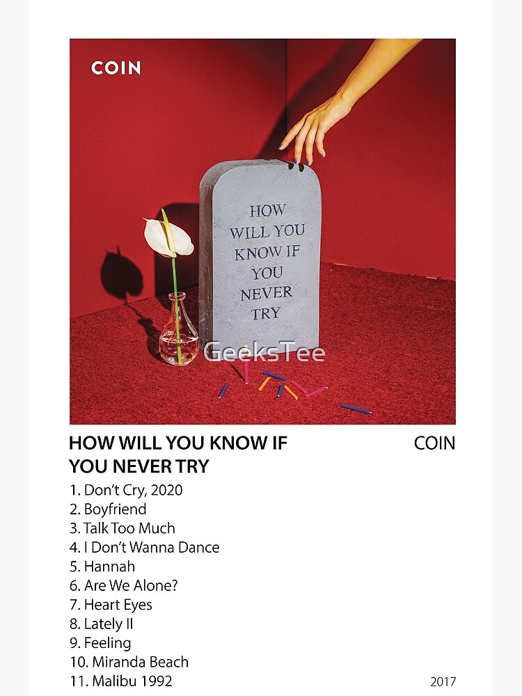COIN - How Will You Know If You Never Try Poster
