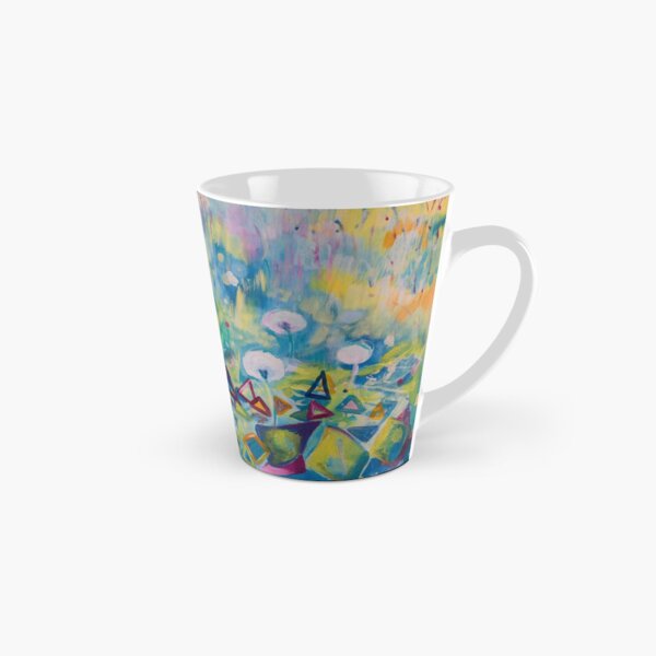 Dandelions Abstract Patterns Tall Mug
