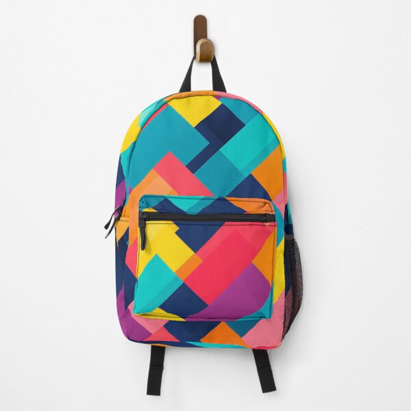 Item preview, colorful vivid random block pattern  designed and sold by DanieWoods.