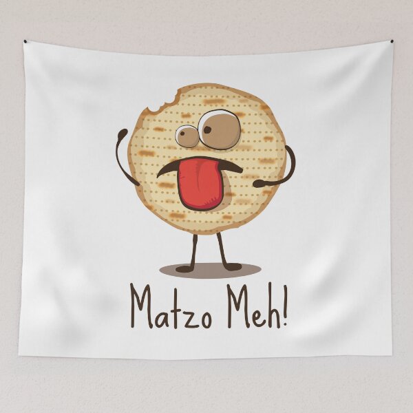 Item preview, Matzo Meh! Funny Passover Matza Matzo Man Kids designed and sold by Bronby.