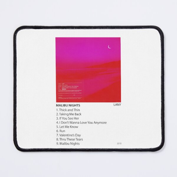 Item preview, LANY - Malibu Nights Poster designed and sold by GeeksTee.