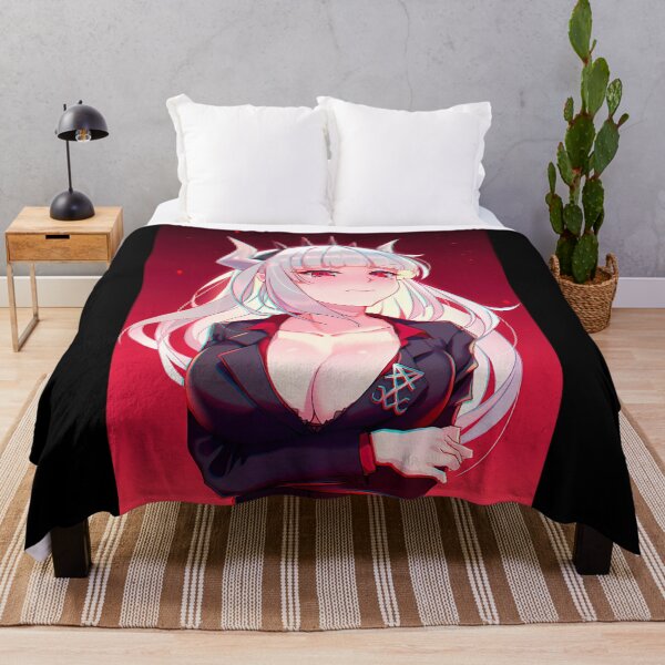 Item preview, Hot Lucifer (Helltaker Sexy Lewd Boobs Tits Busty Hentai Ecchi Devil Anime Girl) designed and sold by McgowanWoundi.
