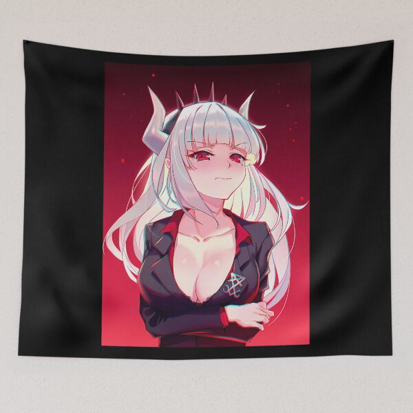 Item preview, Hot Lucifer (Helltaker Sexy Lewd Boobs Tits Busty Hentai Ecchi Devil Anime Girl) designed and sold by McgowanWoundi.