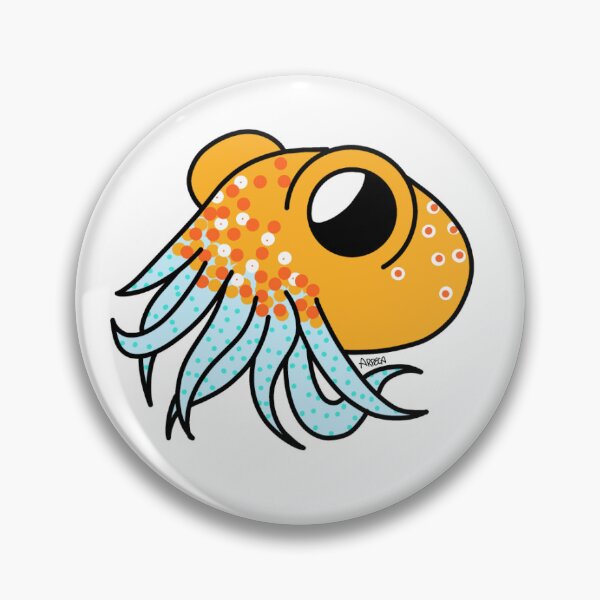 Item preview, Cute "Squid" - Tropical Bottletail Squid designed and sold by arpeca.