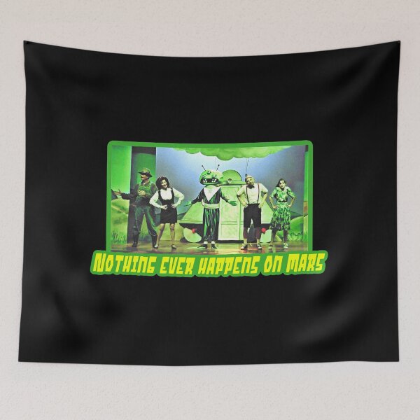 Item preview, Nothing Ever Happens on Mars designed and sold by Cuttintees.