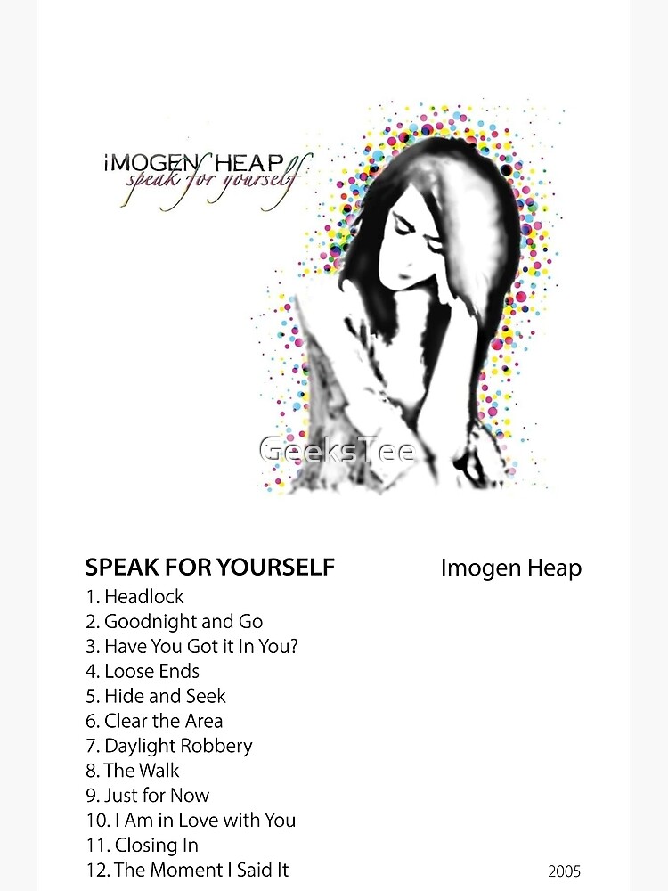 Imogen Heap – Hide and Seek Lyrics
